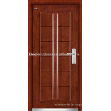 Stahl Holz Außentür (JKD-203) gepanzerte Tür starke Sicherheits-Tür
